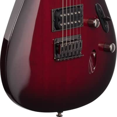 Ibanez S521 S Standard Series Electric Guitar, Blackberry Sunburst w/ Tuner, Bag, and Cloth image 5