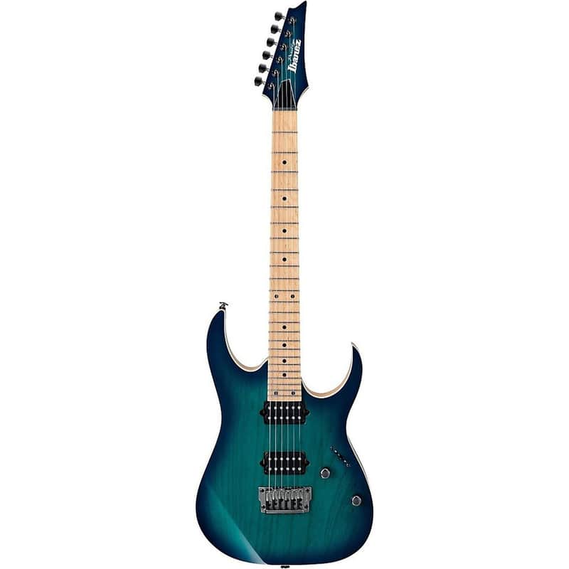 Ibanez RG652AHMFX  Prestige - Electric Guitar - Nebula Green Burst - Made in Japan - Hardshell Case Included image 1