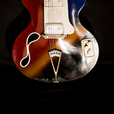 Wandre BB  Blue Brown Red Gold Sparkle DAP image 1