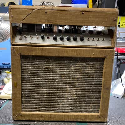 1960's Carvin Model 12 - 25 Watt Tube Amp With 12"/8" Cab image 1