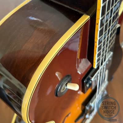 Greco S55 Guitar, Full Hollow Body, (ES175), Sunburst, 1977