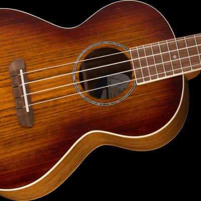 Fender Rincon Tenor Ukulele, Walnut Fingerboard, Aged Cognac Burst #0970452137 image 6