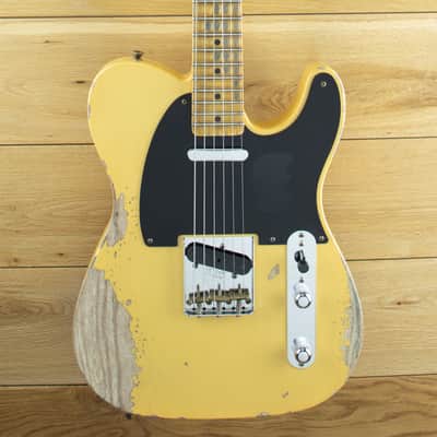 Fender Custom Shop 53 Tele Heavy Relic Nocaster Blonde R136331 image 3