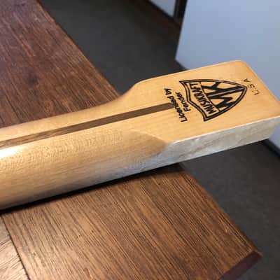 Musikraft Quarter sawn 1-piece maple T-style neck never installed - Light lacquer image 8