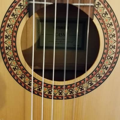 Yamaha C45M  2008 Matte Finish Classical Guitar image 9
