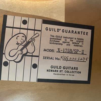 Guild Newark St. Collection X-175 Manhattan Special Malibu Blue image 16
