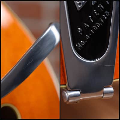Gretsch G6120RHH Reverend Horton Heat Signature 6120 Hollow Body with Bigsby Vintage Orange Stain 2026 w/OHSC (B-Stock) image 5