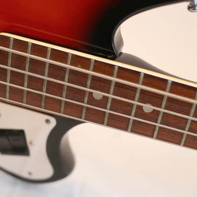 Rare Vintage Howard/Teisco Full Scale Bass 1965 Red Burst image 8
