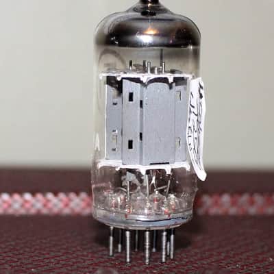 EI 12AX7 YUGOSLAVIA ECC83 W/ TELEFUNKEN SMOOTH PLATES TIGHT BALANCE VINTAGE 1980'S image 2