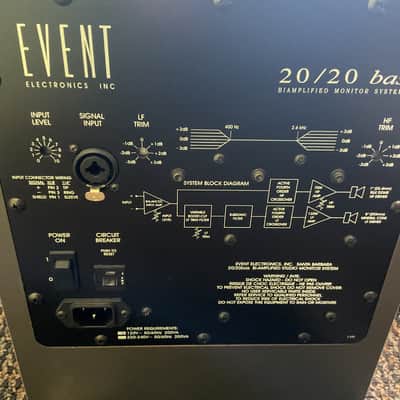 Event 20/20 BAS Studio Monitor Pair image 5
