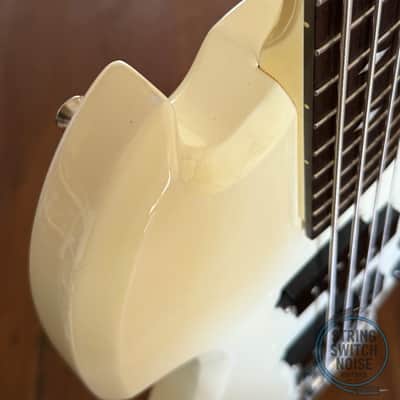 Fernandes Mockingbird Bass, MB-65, Snow White (aged), MIJ, 1992