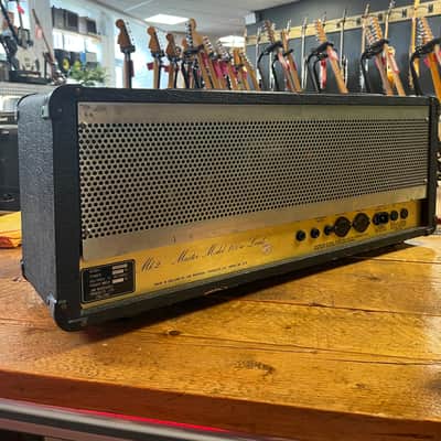 Marshall JCM 800 Lead Series Model 2203 100-Watt Master Volume Head 1986 original Black Tolex image 17