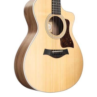 Taylor 212ce Grand Concert Spruce/Walnut Acoustic-Electric Guitar - Natural image 1