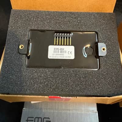 EMG 89X (Bridge) & 89X-R (Neck) Calibrated Combo Set 2010 & 2012 - Black image 4
