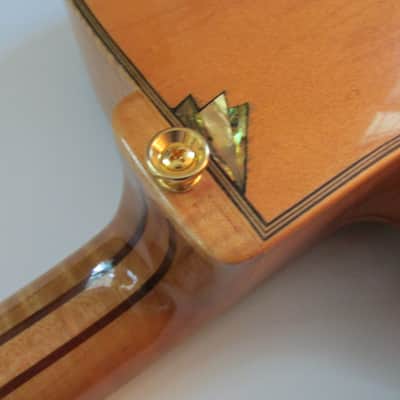 2002 William Gagnon DeVant E Slimline Prototype Archtop Natural w/OHSC image 6
