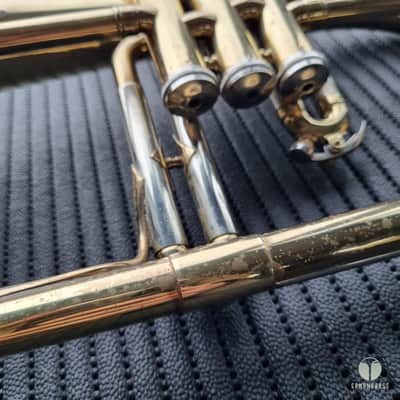 Legendary Couesnon flugelhorn - factory lacquer finish, case, mouthpiece, lyre gamonbrasss image 18
