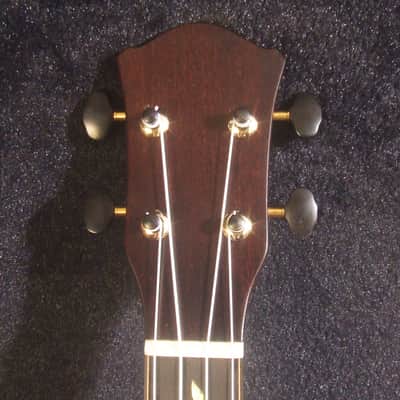 Handcrafted Tenor Ukulele, Carved ARCHBACK Solid Hawaiian Koa, Flame Maple MOP Vine Inlay, Soft-bag, Bruce Wei UAC17-2045 image 7