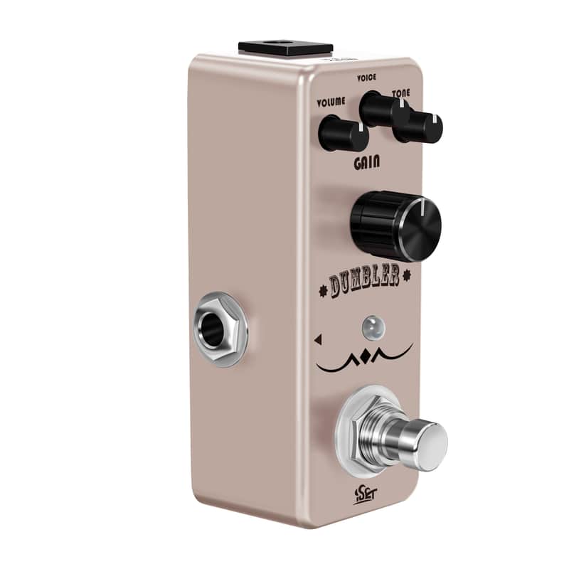 ISET Guitar DUMBLE Pedal Mini Single Guitar Effect Pedal For Electric Guitar Bass True Bypass image 1