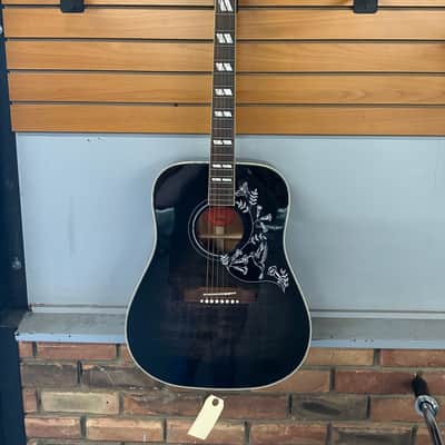 Gibson Hummingbird Custom Acoustic Electric - Nickel Hardware 2025 - Cobra Burst image 3