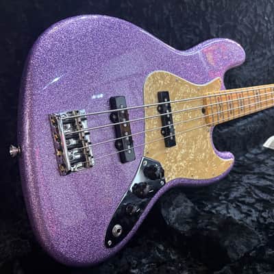 Fender Limited Edition Adam Clayton Jazz Bass 2017 - Purple Sparkle image 7