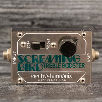 Electro-Harmonix Screaming Bird Treble Booster | Reverb