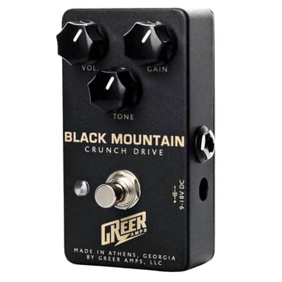 Greer Amps Black Mountain Crunch Drive Effect Pedal image 2