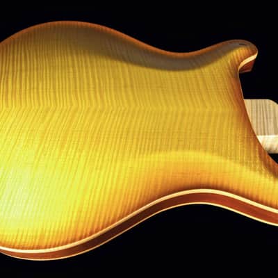 2013 Paul Reed Smith PRS Hollowbody II Artist Package w Piezo Brazilian Livingston Lemondrop image 3
