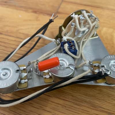 David Gilmour Fender Stratocaster 7 Way Wiring With Seymour Duncan SSL-5 Custom Pickup image 3