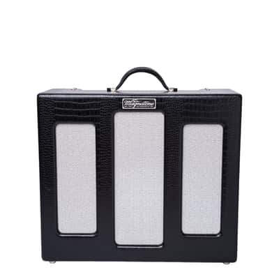 Immagine Magnatone Varsity Reverb - Piont To Point - Cathedral Black "Free Shipping in the USA" - 3