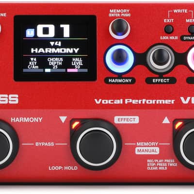 Boss VE-22 Vocal Effects and Looper Pedal image 1
