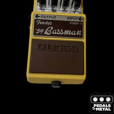 Boss FBM-1 Fender '59 Bassman 2007 - Present - Tan - X11440 image 2