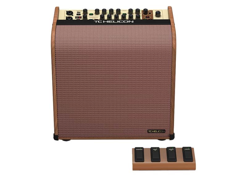 TC Helicon Harmony V100 2-Channel 100-Watt 1x10" Acoustic Guitar Combo image 1