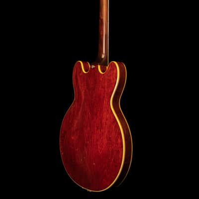 Gibson ES-355 TDC Stereo Sideways Vibrola Cherry 1962 image 6