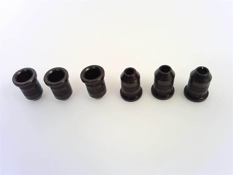 True Custom Shop® Black Body String Ferrules 6.5mm for Import Fender Tele Strat image 1