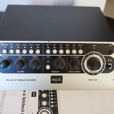 SPL 2381 MTC Monitor and Talkback Controller 2008 - 2022 - Black image 2