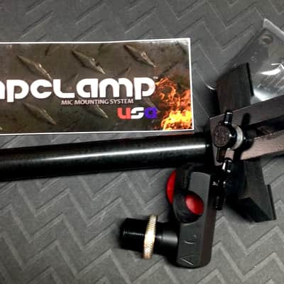 *New "Clamp-on" Guitar Amp Mic Mount (sm57,e609 or Dual Mic) image 3