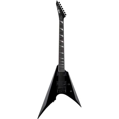 LTD Arrow-1007B 7-String Electric Guitar with Evertune, Black image 2