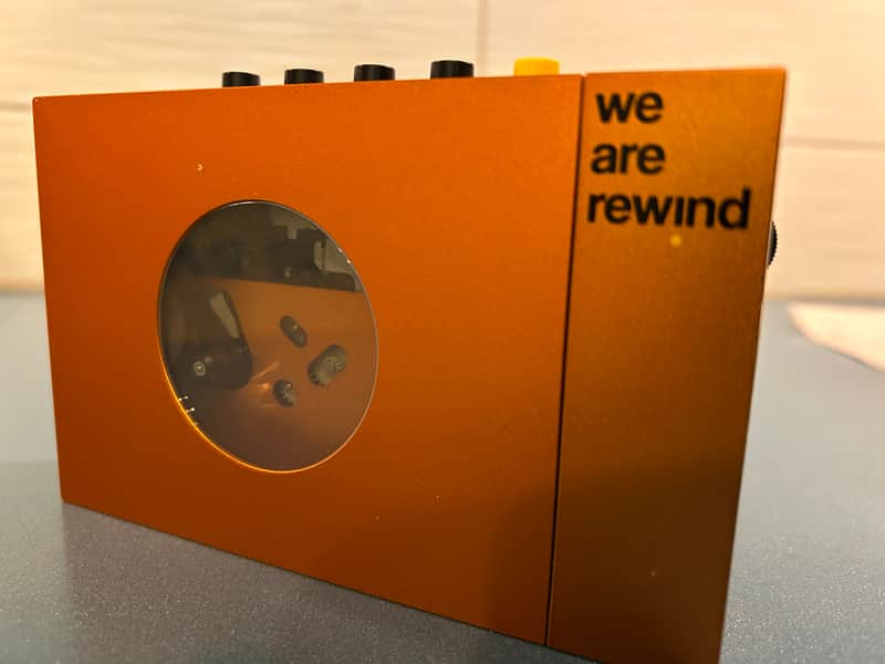 We Are Rewind [Serge] Portable Stereo Cassette Player w/ Bluetooth 2024 - Present - Orange