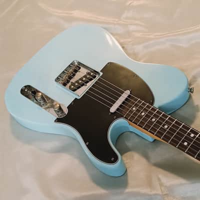 Belle Guitars Teg Workhorse - Faded Sonic Blue image 1