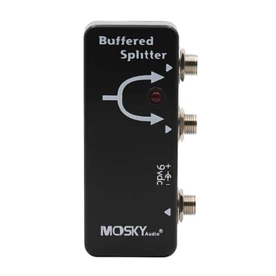 Mosky Buffered Splitter Guitar Bass Effects Pedal Tone Saver Buffer Pedal image 1