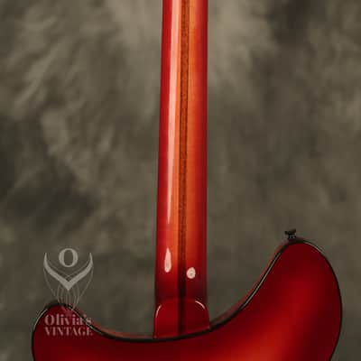1995 Rickenbacker 360/12 string BT Fireglo w/BLACK hardware + binding!!! image 19
