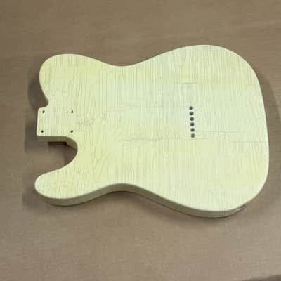 2162g Kohlin Guitars T-Type Roasted Pine replacement body Aged Nitro Relic Butterscotch Made in Sweden fits Fender Telecaster necks image 8