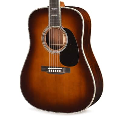 Martin Custom Shop D-45 Style Dreadnought Adirondack Spruce VTS/Cocobolo Ambertone 1933 (Serial #M3042110) image 3