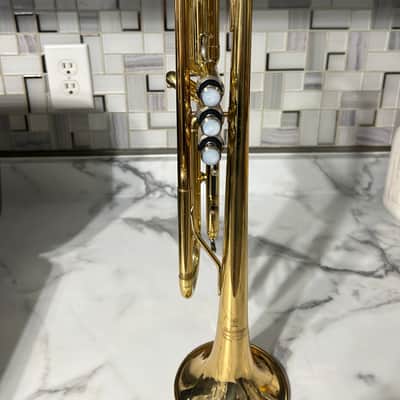 Yamaha YTR-200ADII Advantage Standard Bb Trumpet 2010s - Brass image 3