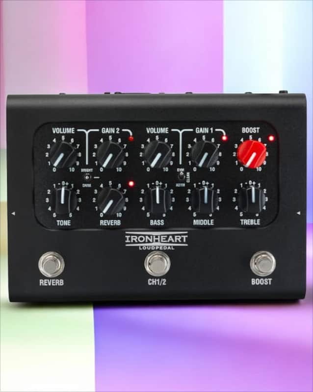Laney Ironheart Foundry Loudpedal 2-Channel 60-Watt Guitar Amp Pedal image 1