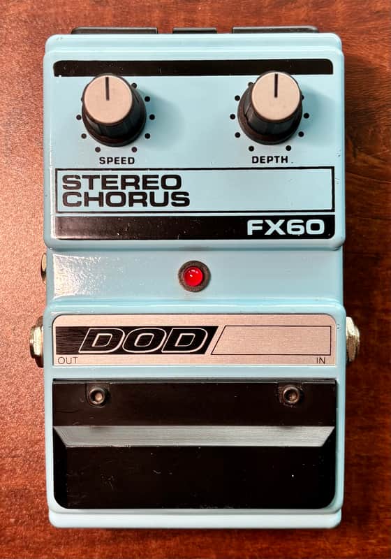 DOD FX60 Stereo Chorus 1980s - Blue image 1