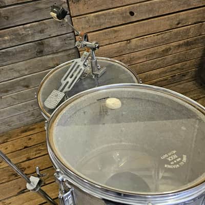 Rogers Drum Kit, Silver Star Made In USA Complete USED! RKRKD110225 image 5