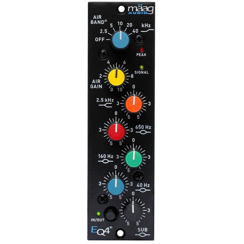 Maag Audio EQ4-500 500 Series 6-Band Equalizer - Black image 1