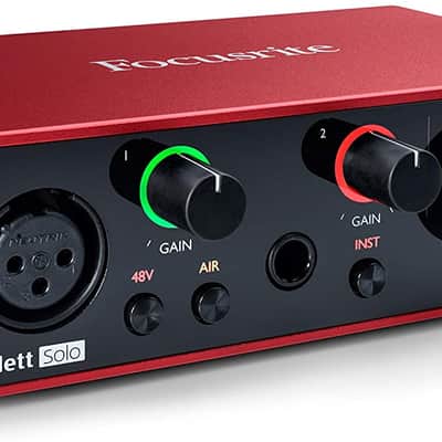 Focusrite Scarlett Solo 3rd Gen USB Audio Interface image 2
