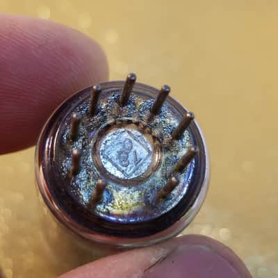 Telefunken 2% tight matched pair (2) ECL82 tNOS AT1000 TESTED Vacuum Tube <> bottom 6BM8 triode-pentode 1956-1971 image 21